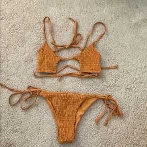 SHEIN Burnt Orange Bikini